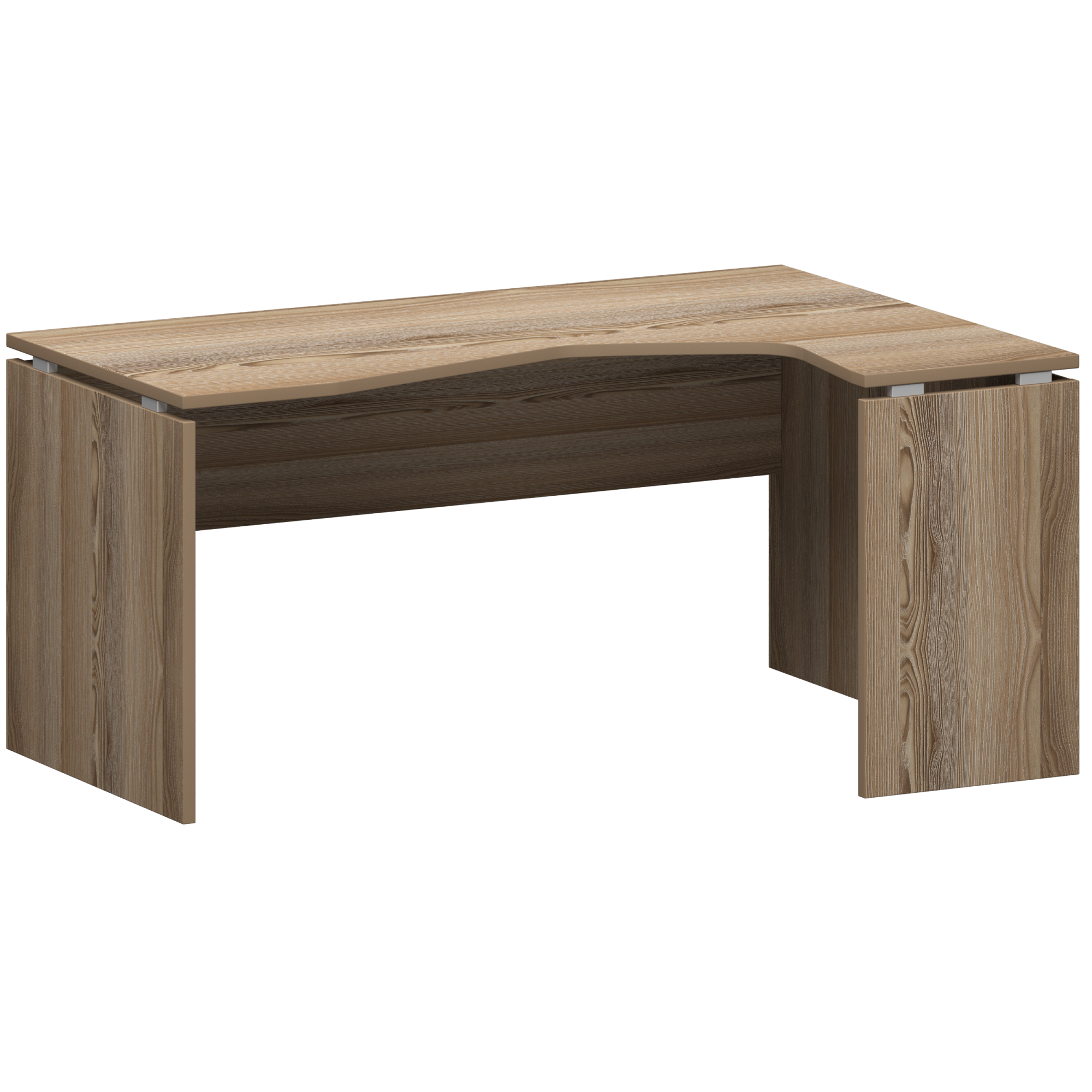 Изображение стол эргономичный правый аргентум нт-060 пр дуб сафари